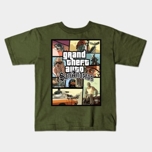 Grand Theft Auto SA Kids T-Shirt